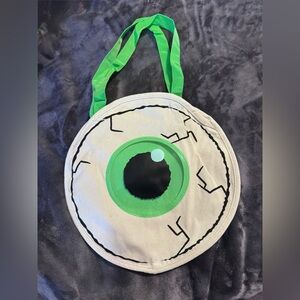 Target Green and White Eyeball Kids Tote Bag